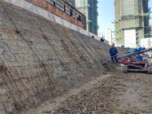 汾西建筑边坡支护