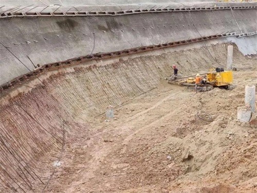 汾西基坑边坡加固